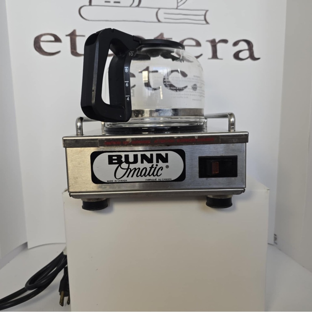 Bunn Omatic- RWS-1 Single Coffee Pot Warmer- Tested And Working - Picture 5 of 5